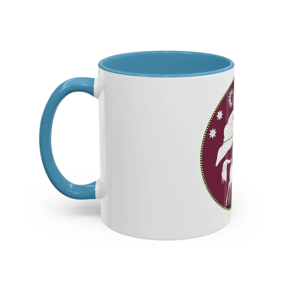 Coat of Arms of Democratic Republic of Georgia - Accent Coffee Mug - Go Mug Yourself