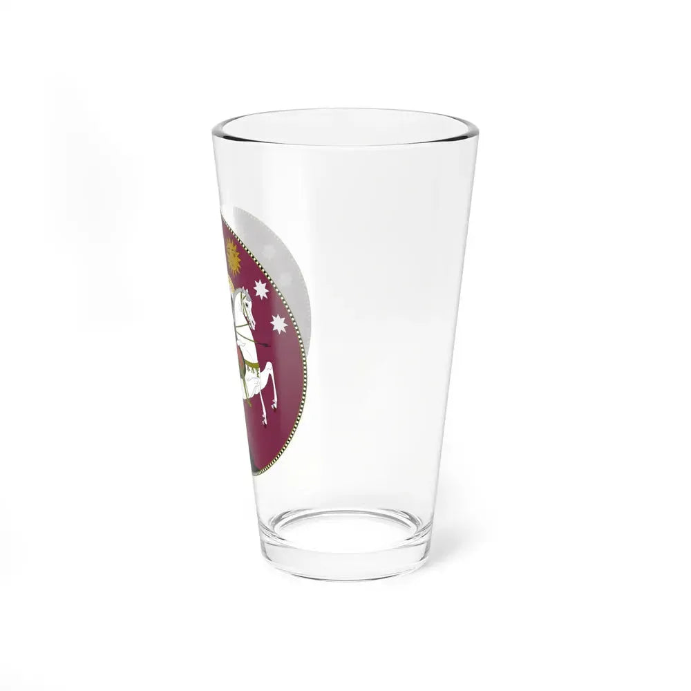 Coat of Arms of Democratic Republic of Georgia - Pint Glass 16oz - Go Mug Yourself