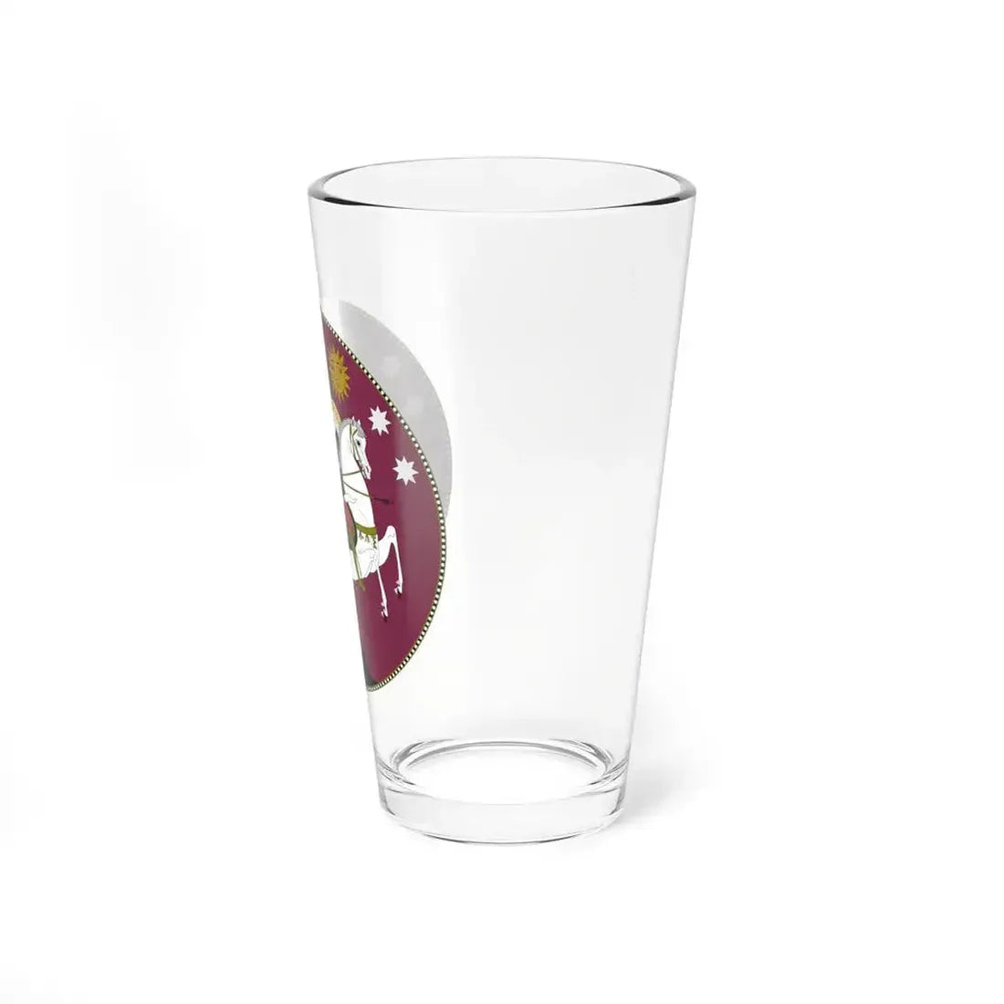 Coat of Arms of Democratic Republic of Georgia - Pint Glass 16oz - Go Mug Yourself