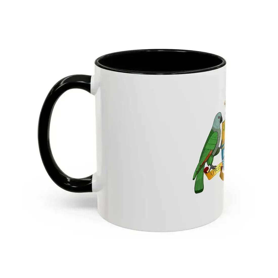 Coat of arms of Dominica - Accent Coffee Mug - Go Mug Yourself