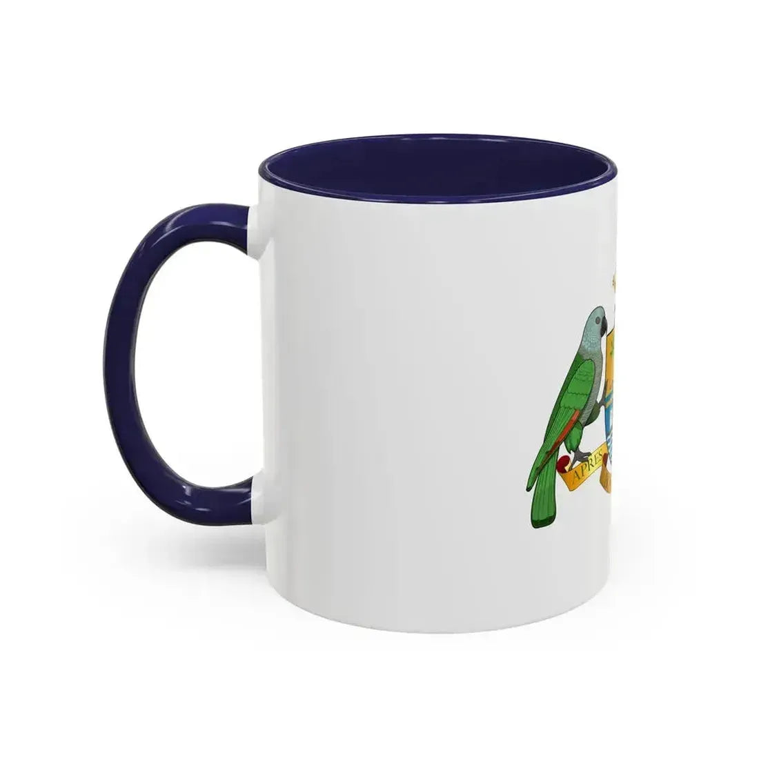 Coat of arms of Dominica - Accent Coffee Mug - Go Mug Yourself