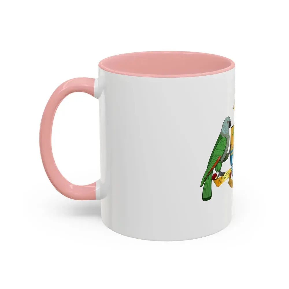 Coat of arms of Dominica - Accent Coffee Mug - Go Mug Yourself