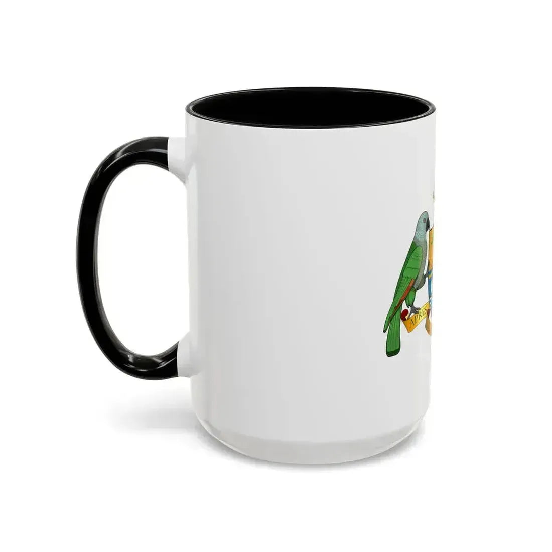 Coat of arms of Dominica - Accent Coffee Mug - Go Mug Yourself