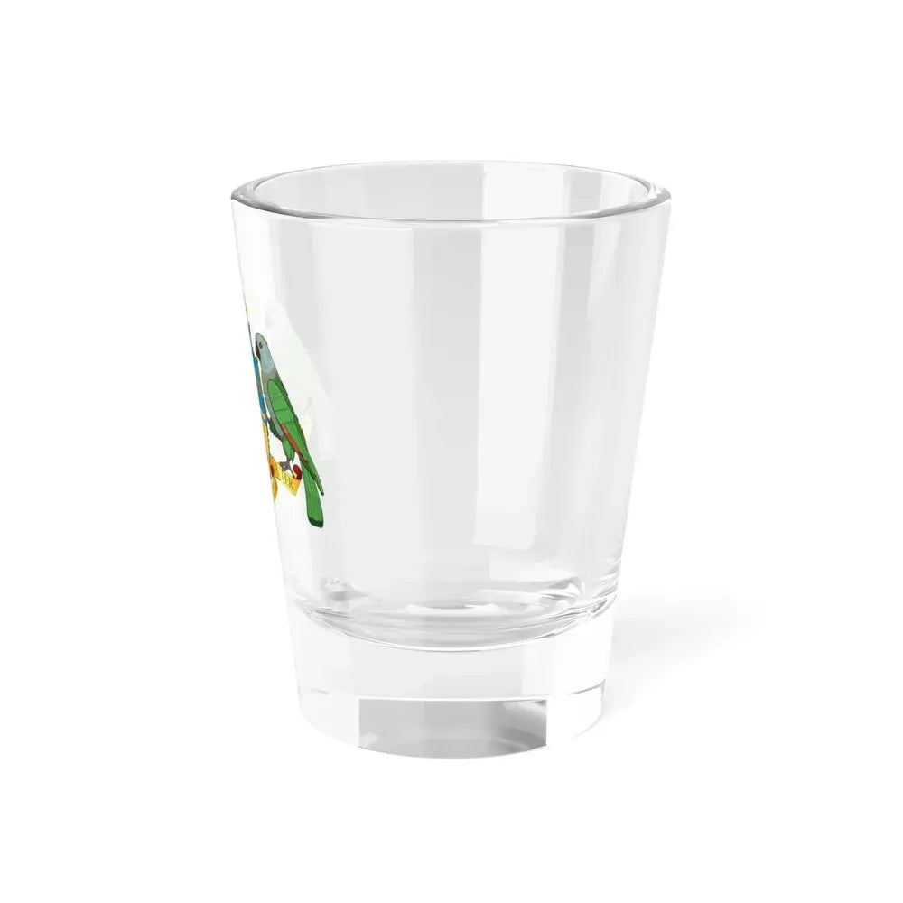 Coat of arms of Dominica - Shot Glass 1.5oz - Go Mug Yourself