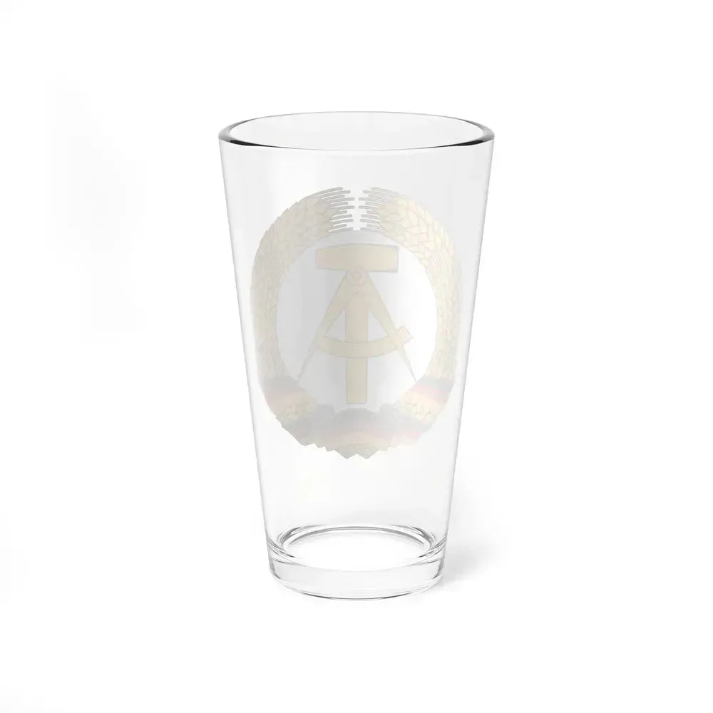 Coat of Arms of East Germany (1953-1955) - Pint Glass 16oz - Go Mug Yourself