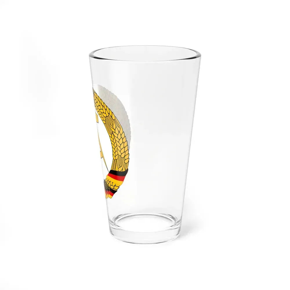 Coat of Arms of East Germany (1953-1955) - Pint Glass 16oz - Go Mug Yourself