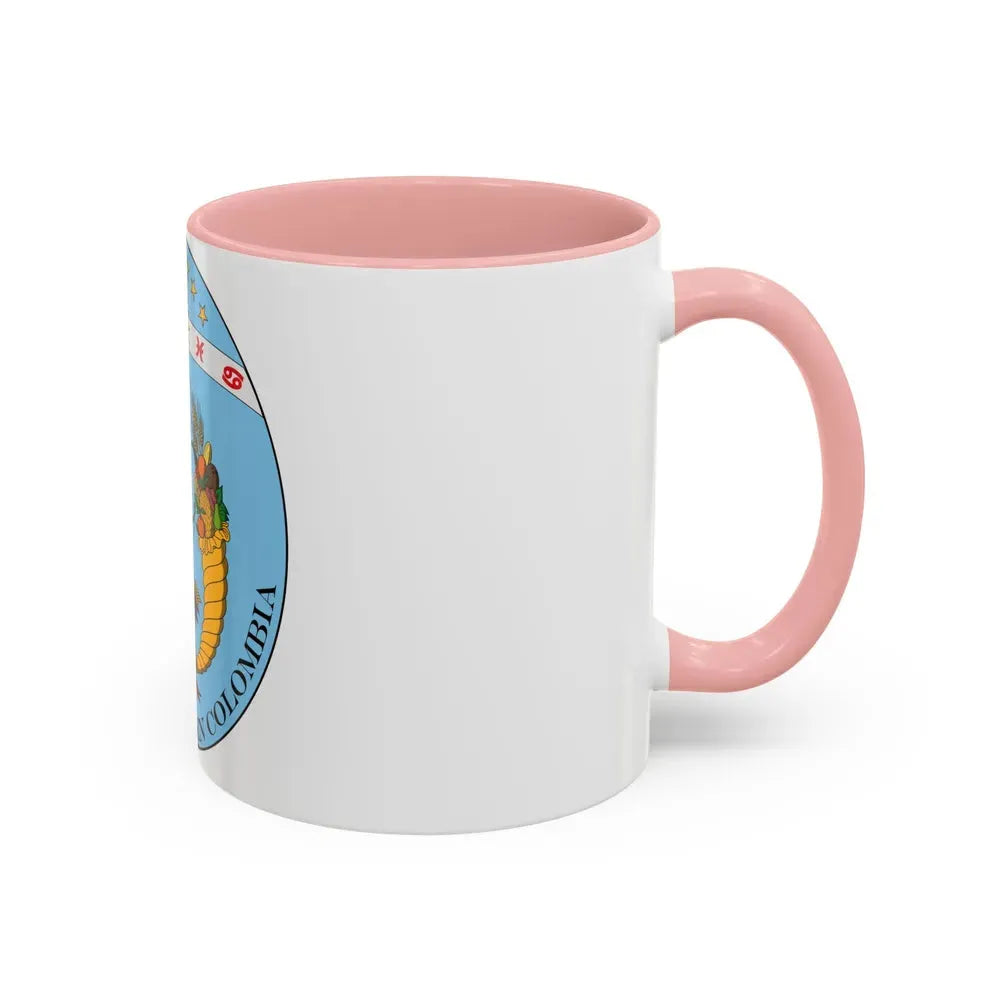 Coat of arms of Ecuador (1830) - Accent Coffee Mug - Go Mug Yourself