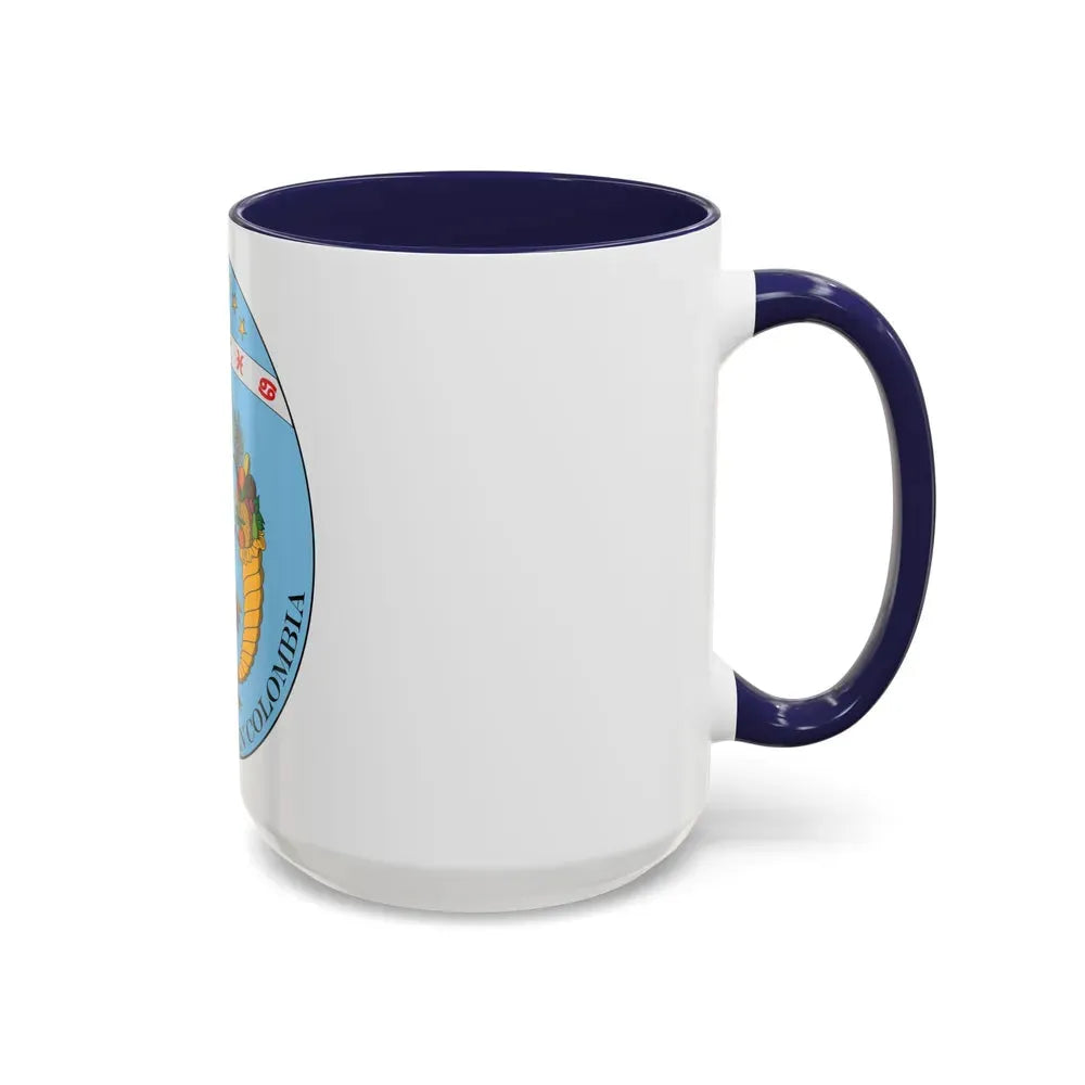 Coat of arms of Ecuador (1830) - Accent Coffee Mug - Go Mug Yourself