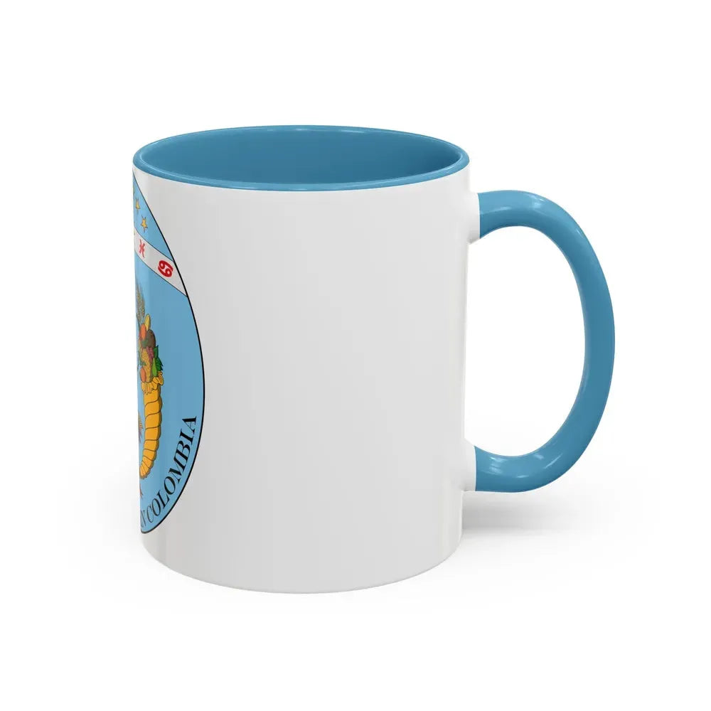 Coat of arms of Ecuador (1830) - Accent Coffee Mug - Go Mug Yourself