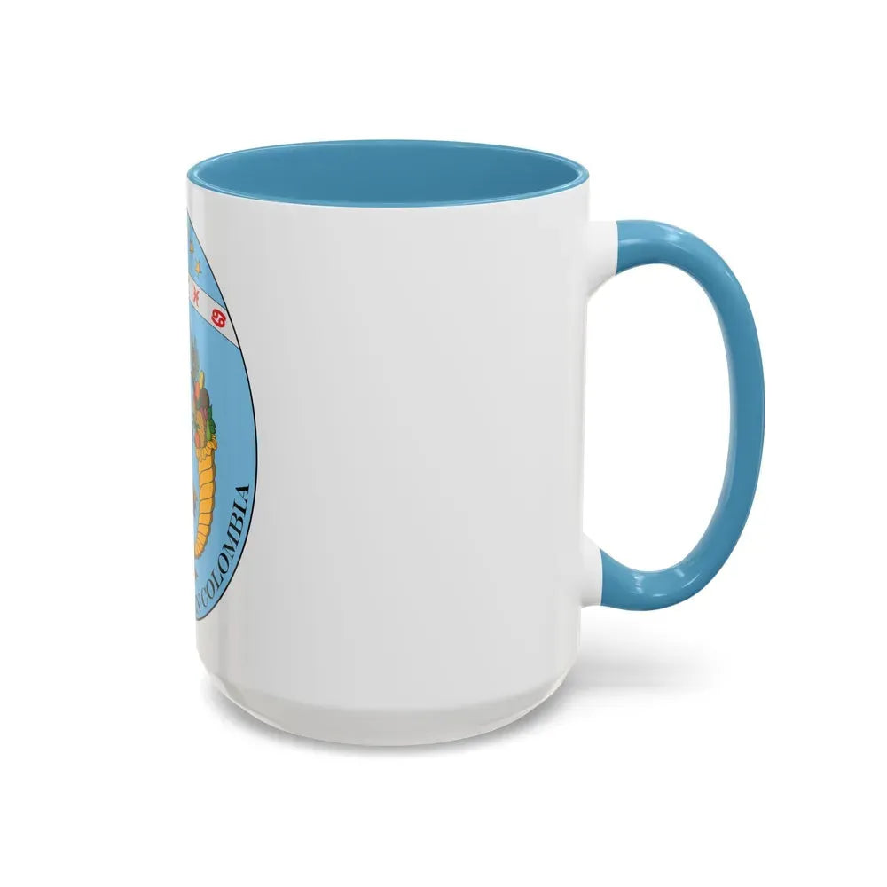 Coat of arms of Ecuador (1830) - Accent Coffee Mug - Go Mug Yourself