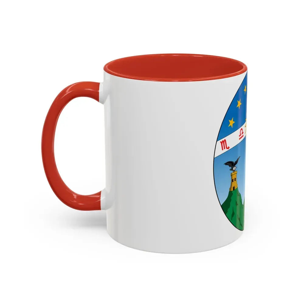 Coat of arms of Ecuador (1835) - Accent Coffee Mug - Go Mug Yourself