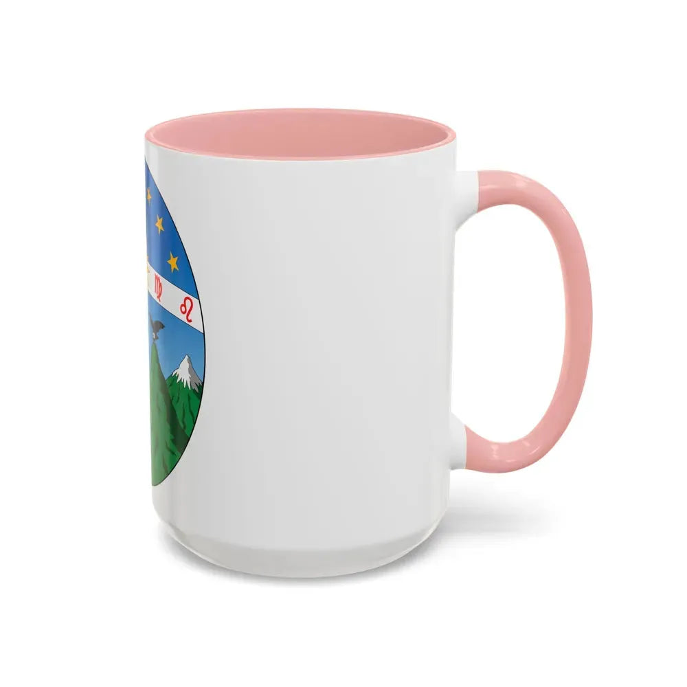Coat of arms of Ecuador (1835) - Accent Coffee Mug - Go Mug Yourself
