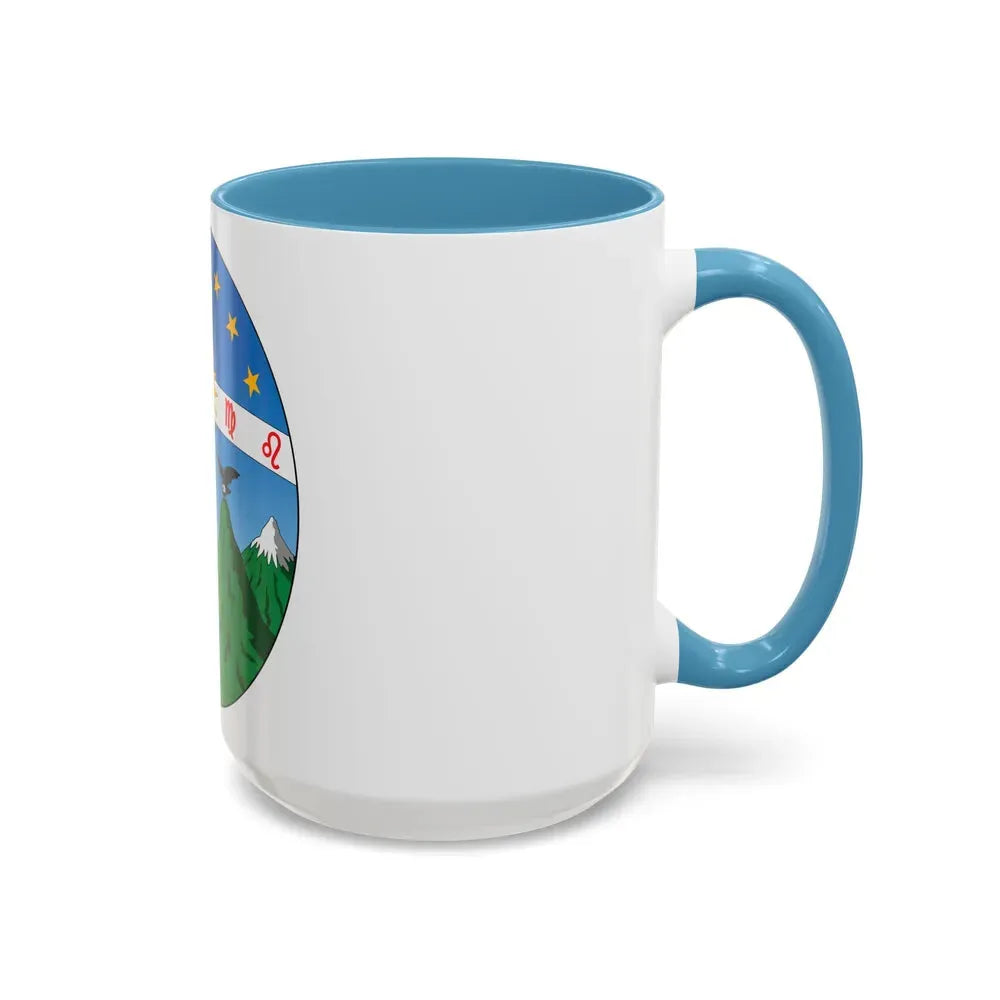 Coat of arms of Ecuador (1835) - Accent Coffee Mug - Go Mug Yourself