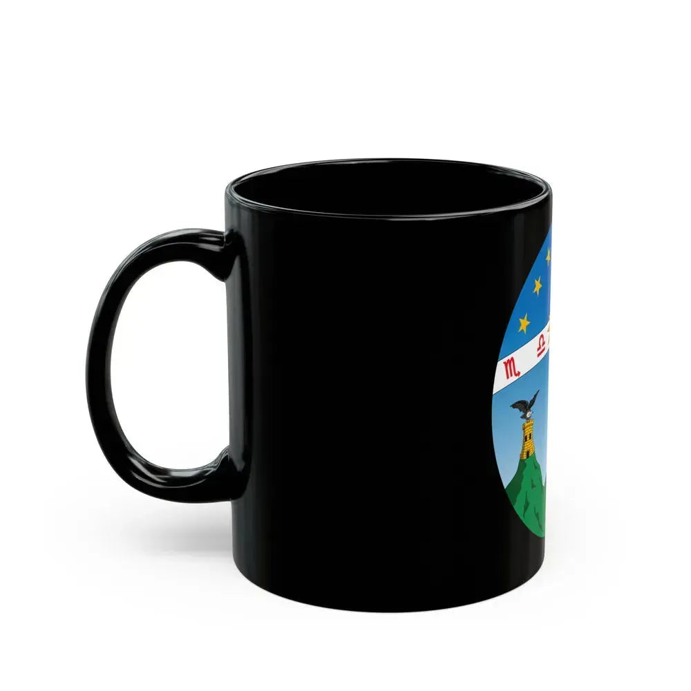 Coat of arms of Ecuador (1835) - Black Coffee Mug - Go Mug Yourself