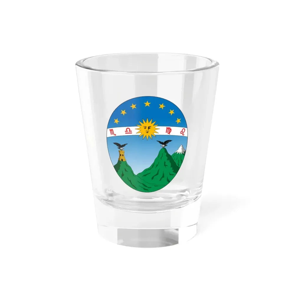 Coat of arms of Ecuador (1835) - Shot Glass 1.5oz 1.5oz - Go Mug Yourself