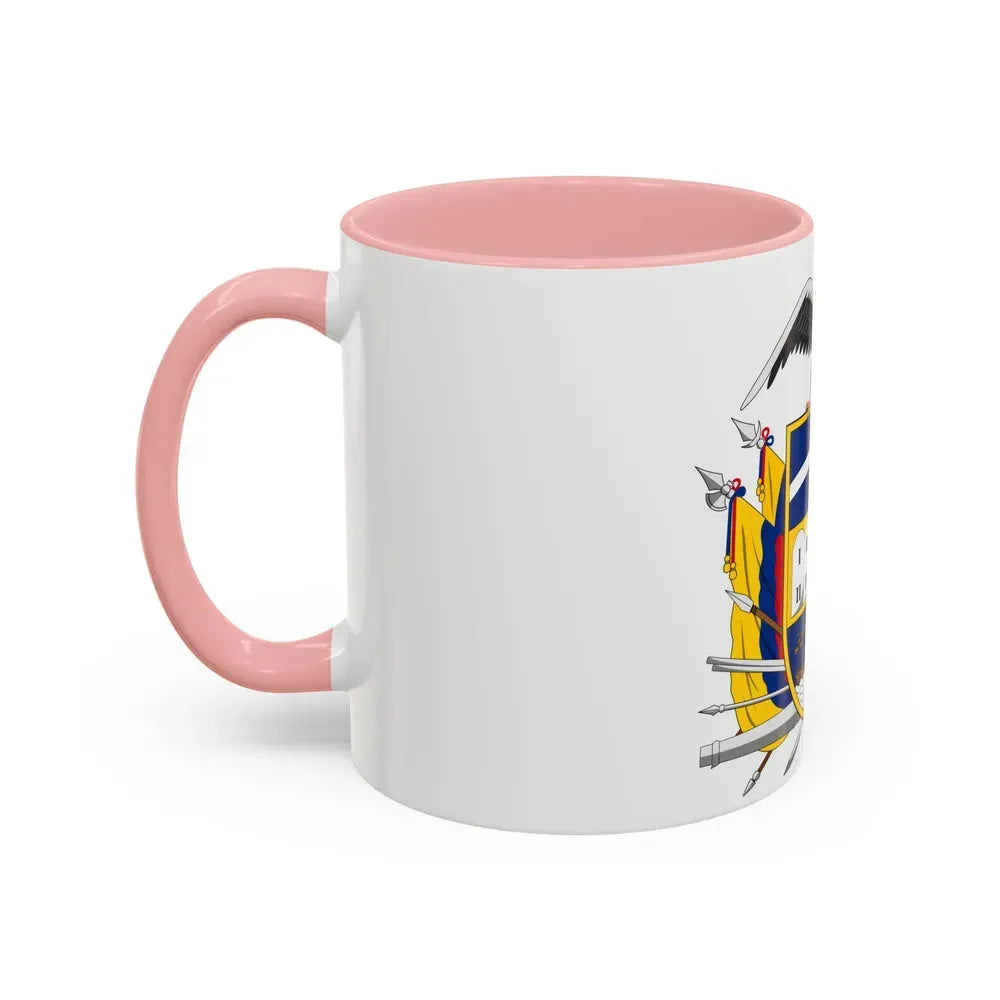 Coat of arms of Ecuador (1843) - Accent Coffee Mug - Go Mug Yourself
