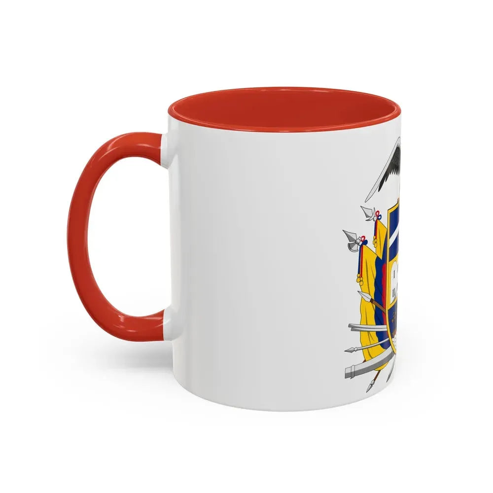 Coat of arms of Ecuador (1843) - Accent Coffee Mug - Go Mug Yourself