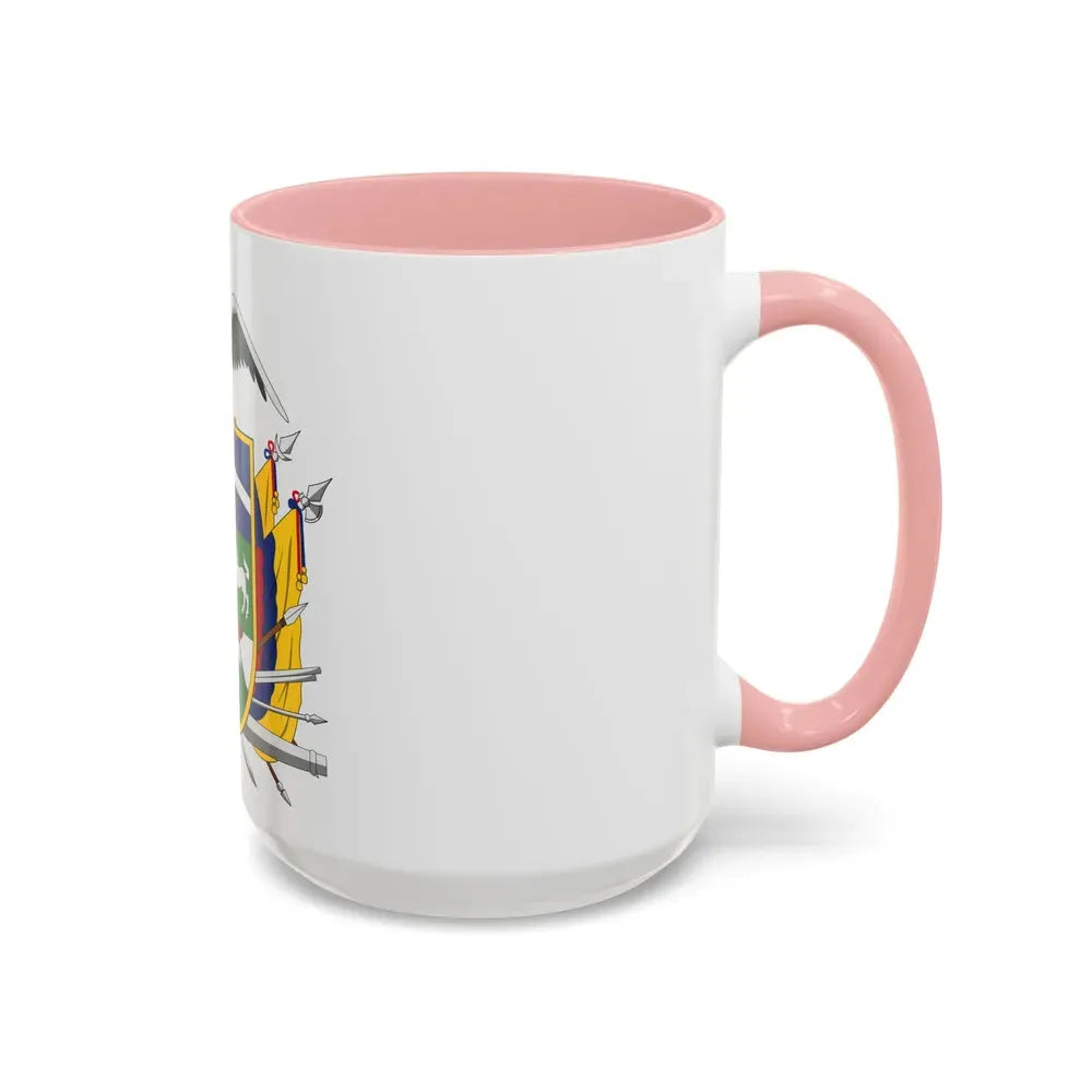 Coat of arms of Ecuador (1843) - Accent Coffee Mug - Go Mug Yourself