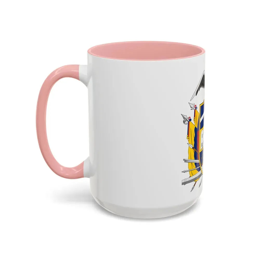 Coat of arms of Ecuador (1843) - Accent Coffee Mug - Go Mug Yourself