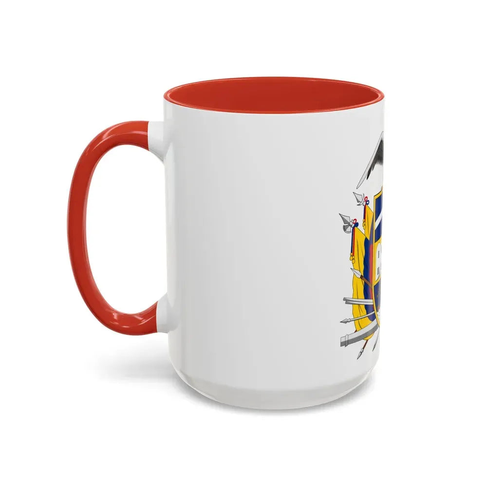 Coat of arms of Ecuador (1843) - Accent Coffee Mug - Go Mug Yourself
