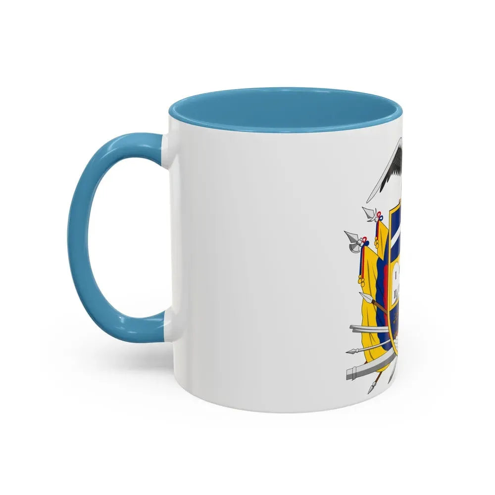 Coat of arms of Ecuador (1843) - Accent Coffee Mug - Go Mug Yourself