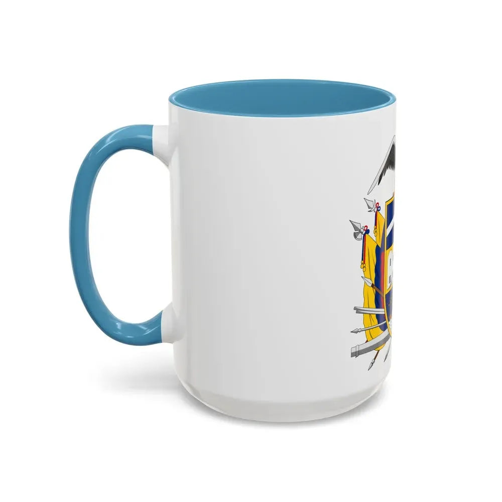Coat of arms of Ecuador (1843) - Accent Coffee Mug - Go Mug Yourself