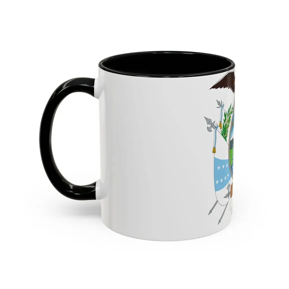 Coat of arms of Ecuador (1845) - Accent Coffee Mug - Go Mug Yourself