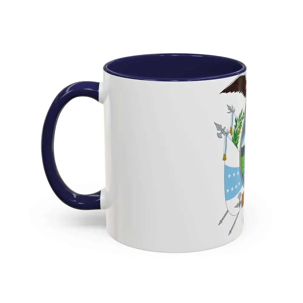 Coat of arms of Ecuador (1845) - Accent Coffee Mug - Go Mug Yourself