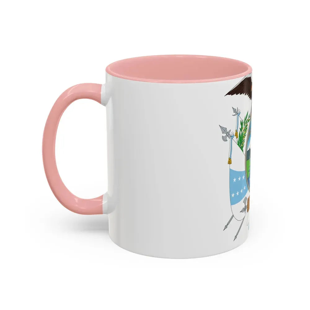 Coat of arms of Ecuador (1845) - Accent Coffee Mug - Go Mug Yourself