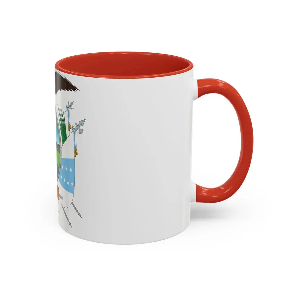 Coat of arms of Ecuador (1845) - Accent Coffee Mug - Go Mug Yourself