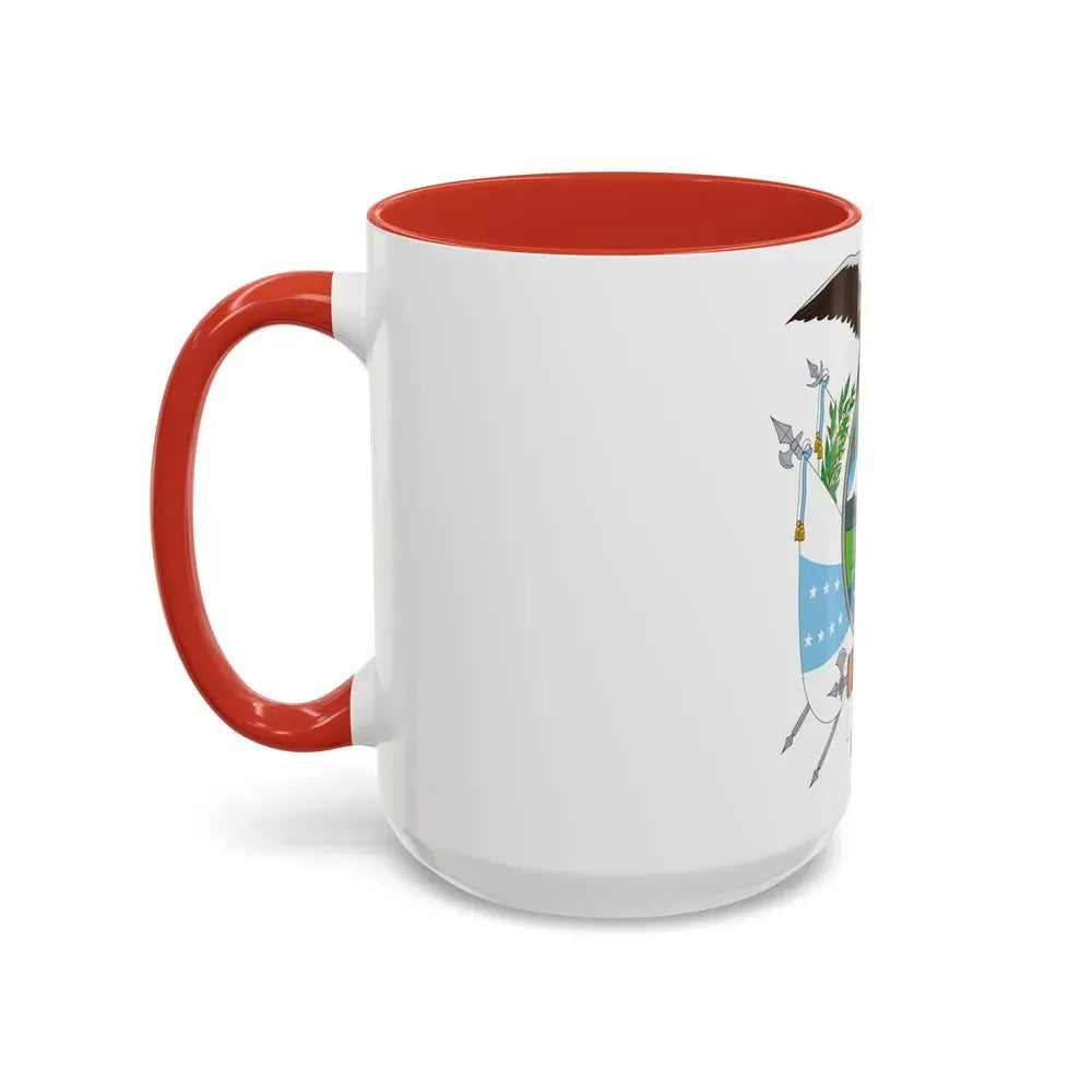 Coat of arms of Ecuador (1845) - Accent Coffee Mug - Go Mug Yourself