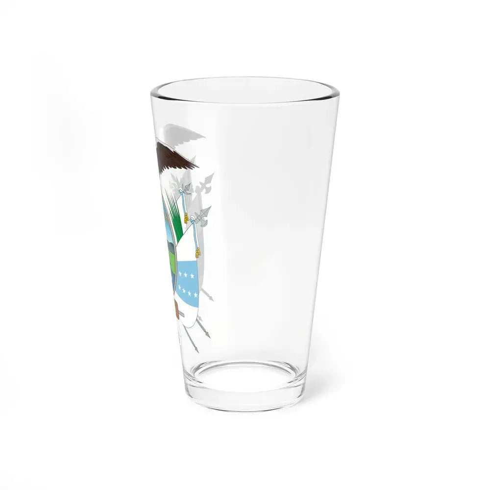 Coat of arms of Ecuador (1845) - Pint Glass 16oz - Go Mug Yourself