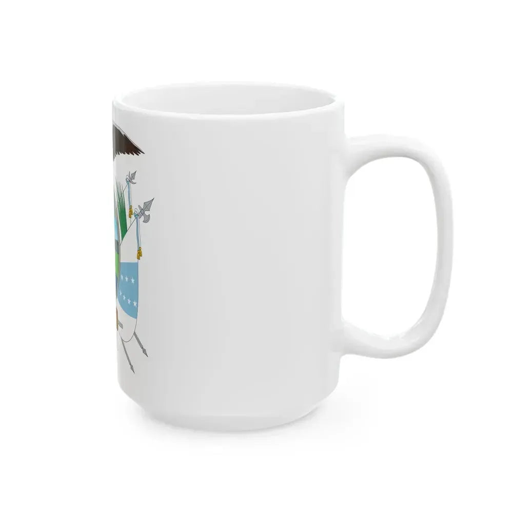 Coat of arms of Ecuador (1845) - White Coffee Mug - Go Mug Yourself
