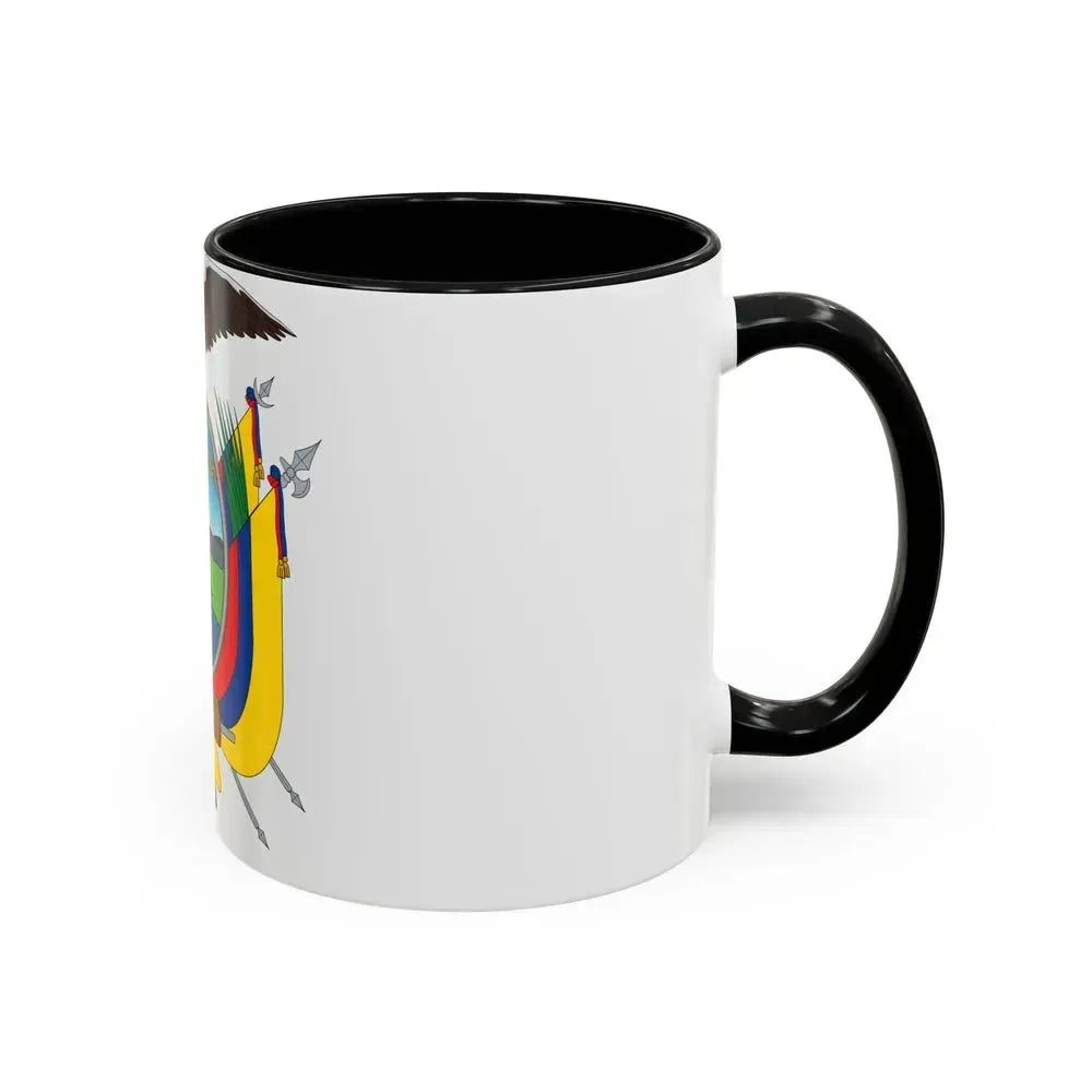 Coat of arms of Ecuador - Accent Coffee Mug - Go Mug Yourself