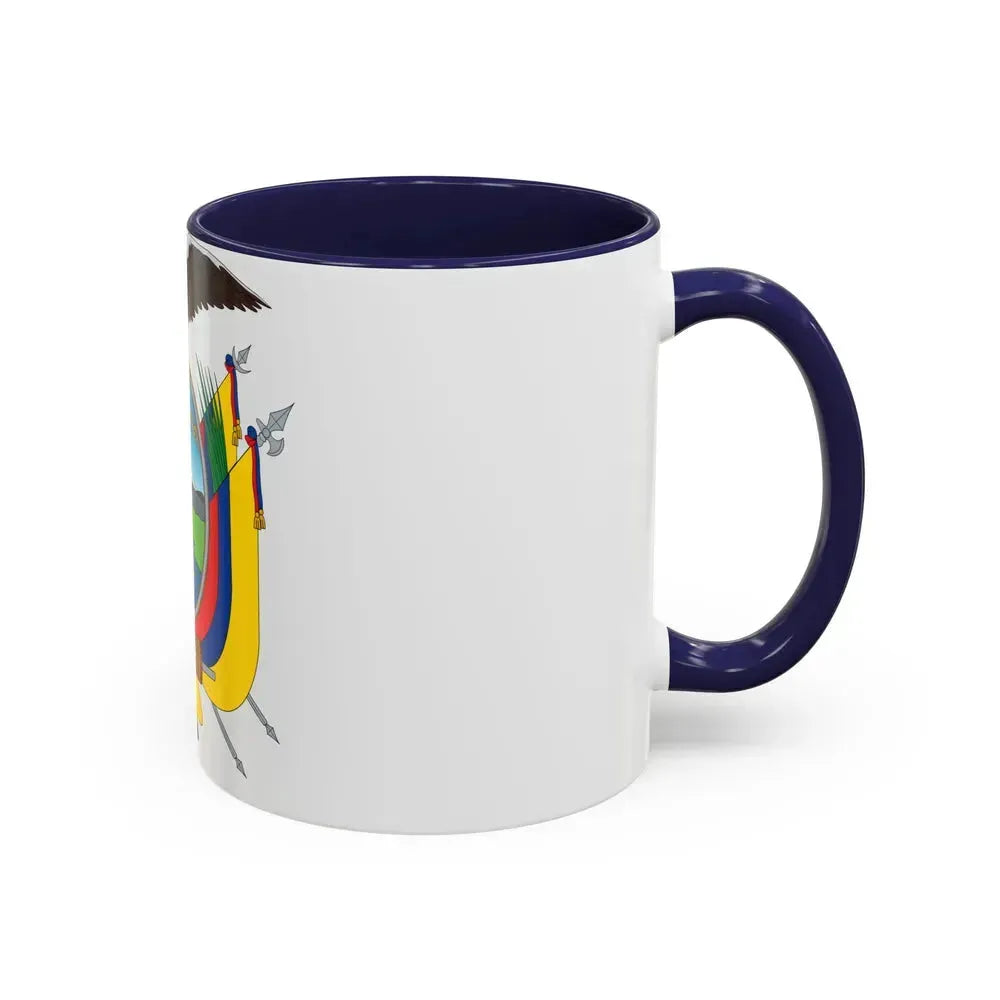 Coat of arms of Ecuador - Accent Coffee Mug - Go Mug Yourself