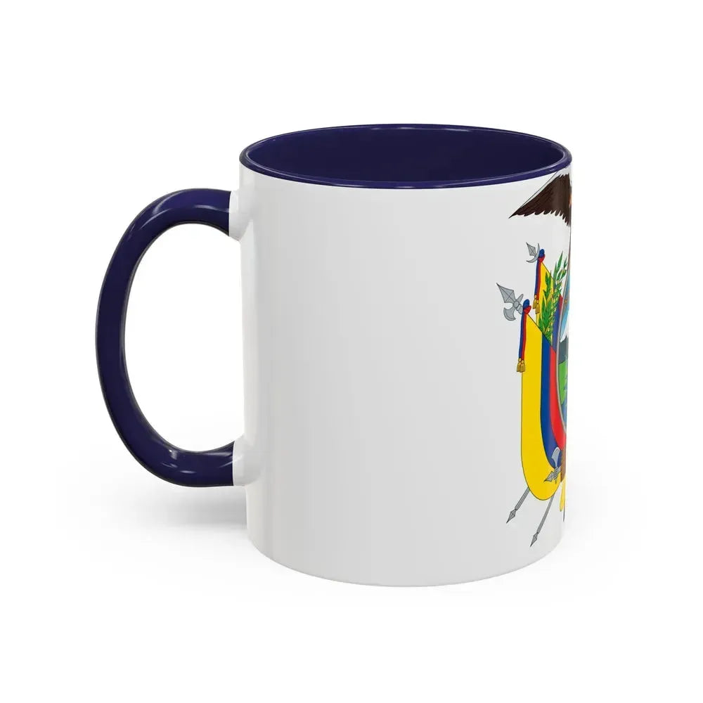 Coat of arms of Ecuador - Accent Coffee Mug - Go Mug Yourself