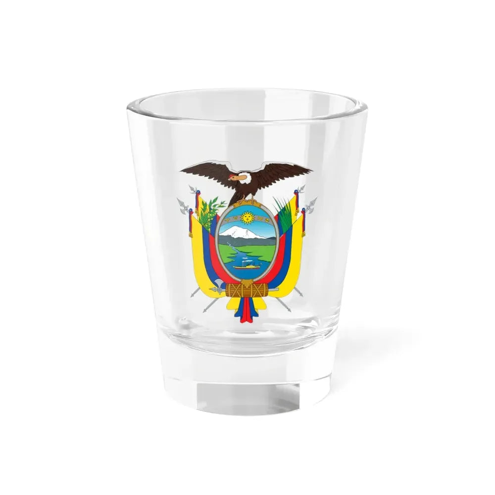 Coat of arms of Ecuador - Shot Glass 1.5oz 1.5oz - Go Mug Yourself