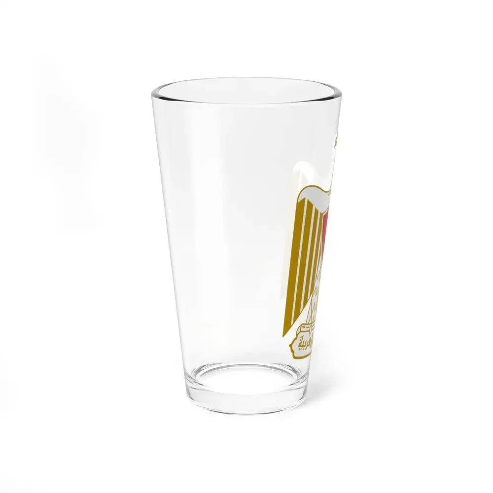 Coat of arms of Egypt (Official) - Pint Glass 16oz - Go Mug Yourself