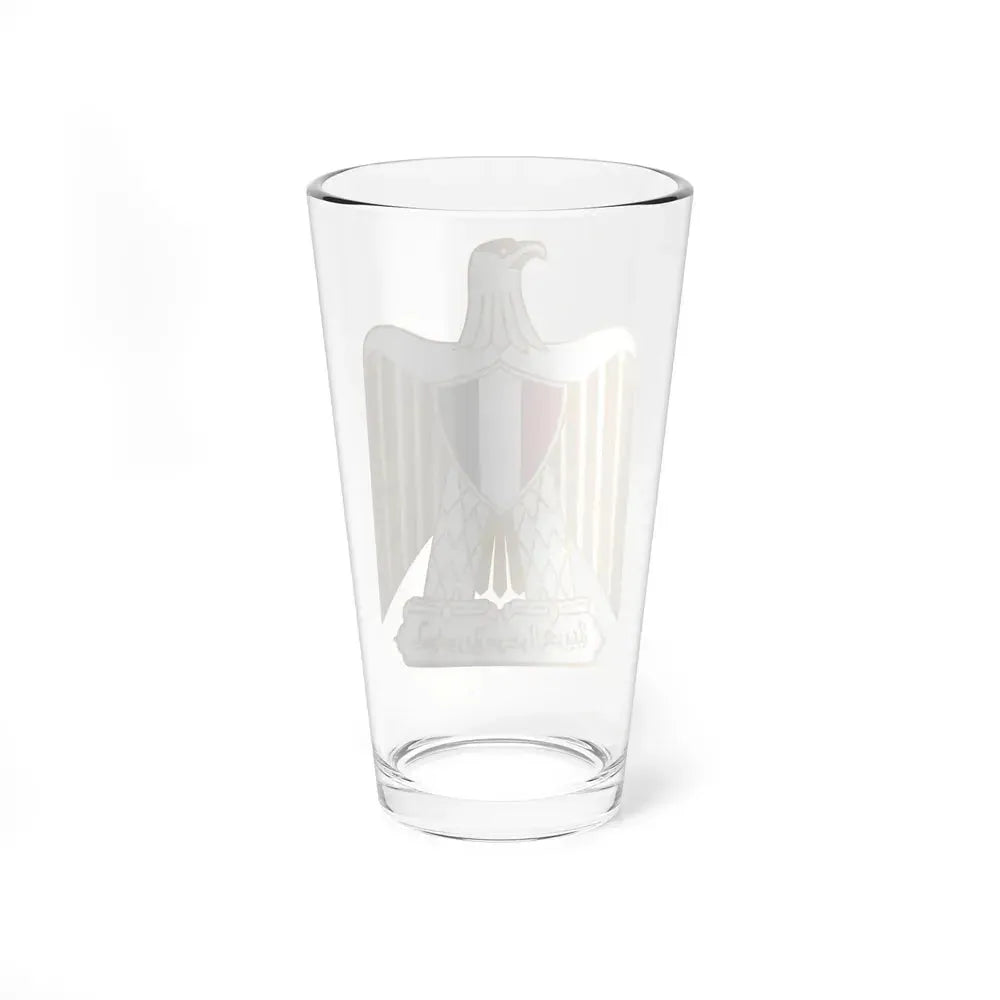 Coat of arms of Egypt (Official) - Pint Glass 16oz - Go Mug Yourself
