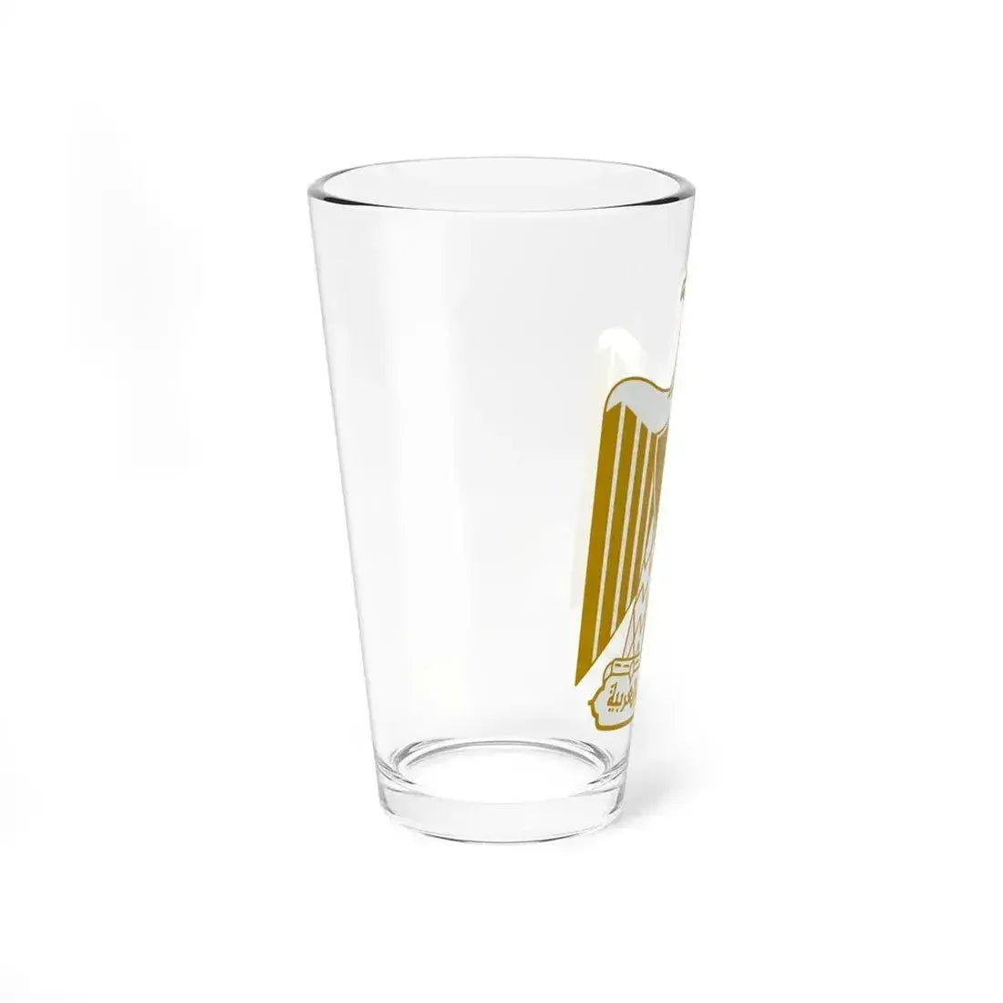 Coat of arms of Egypt (on flag) - Pint Glass 16oz - Go Mug Yourself