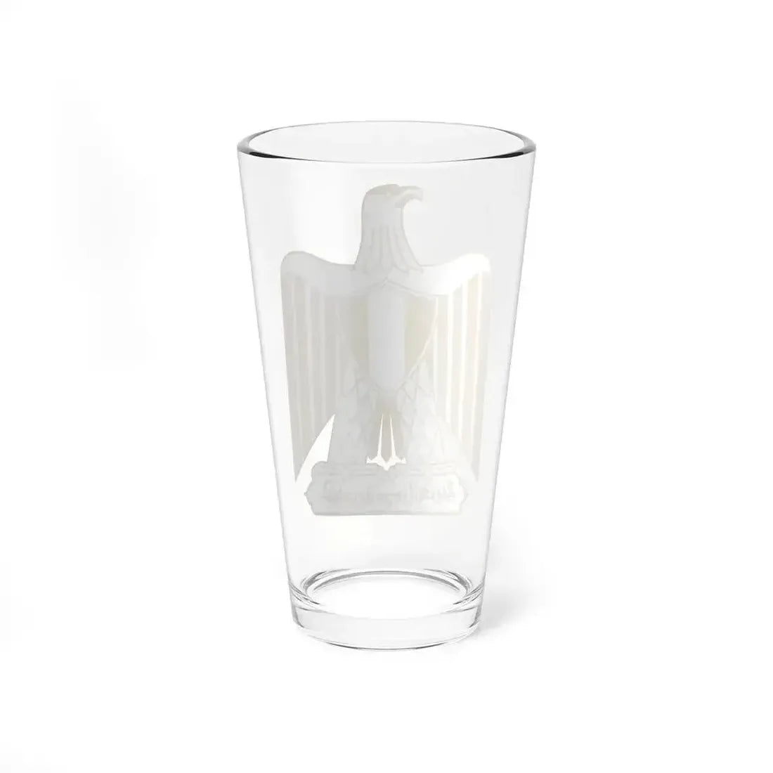 Coat of arms of Egypt (on flag) - Pint Glass 16oz - Go Mug Yourself