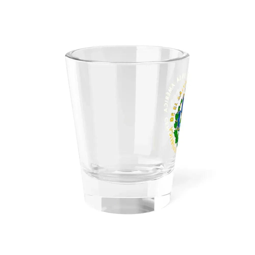 Coat of arms of El Salvador - Shot Glass 1.5oz - Go Mug Yourself