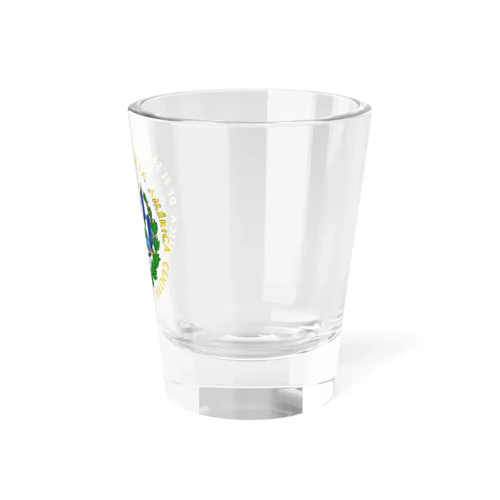 Coat of arms of El Salvador - Shot Glass 1.5oz - Go Mug Yourself