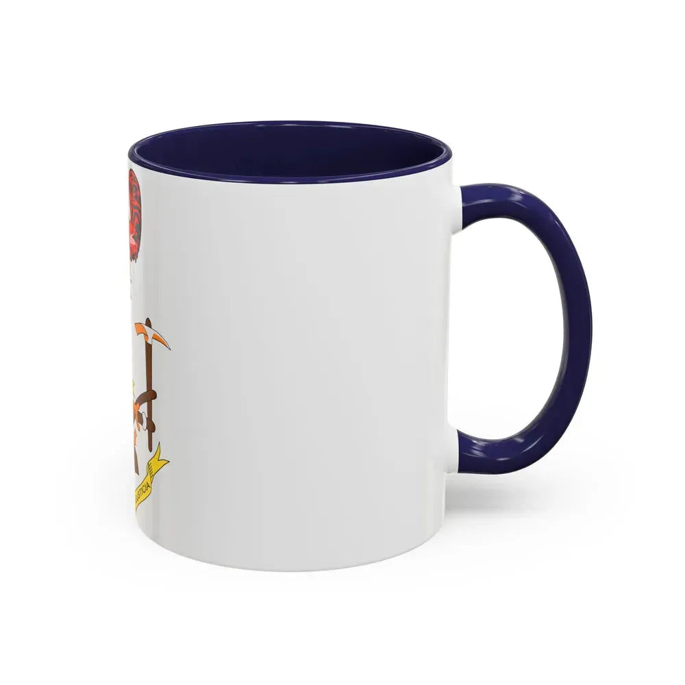 Coat of arms of Equatorial Guinea (1973-1979) - Accent Coffee Mug - Go Mug Yourself