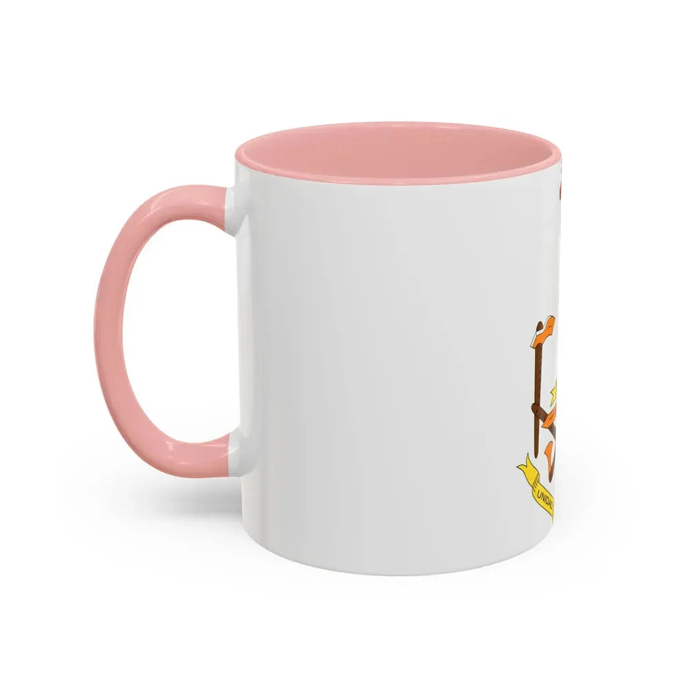 Coat of arms of Equatorial Guinea (1973-1979) - Accent Coffee Mug - Go Mug Yourself