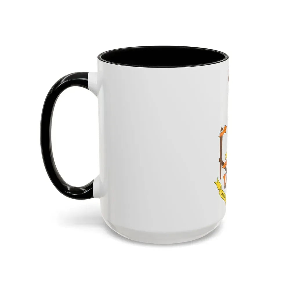 Coat of arms of Equatorial Guinea (1973-1979) - Accent Coffee Mug - Go Mug Yourself