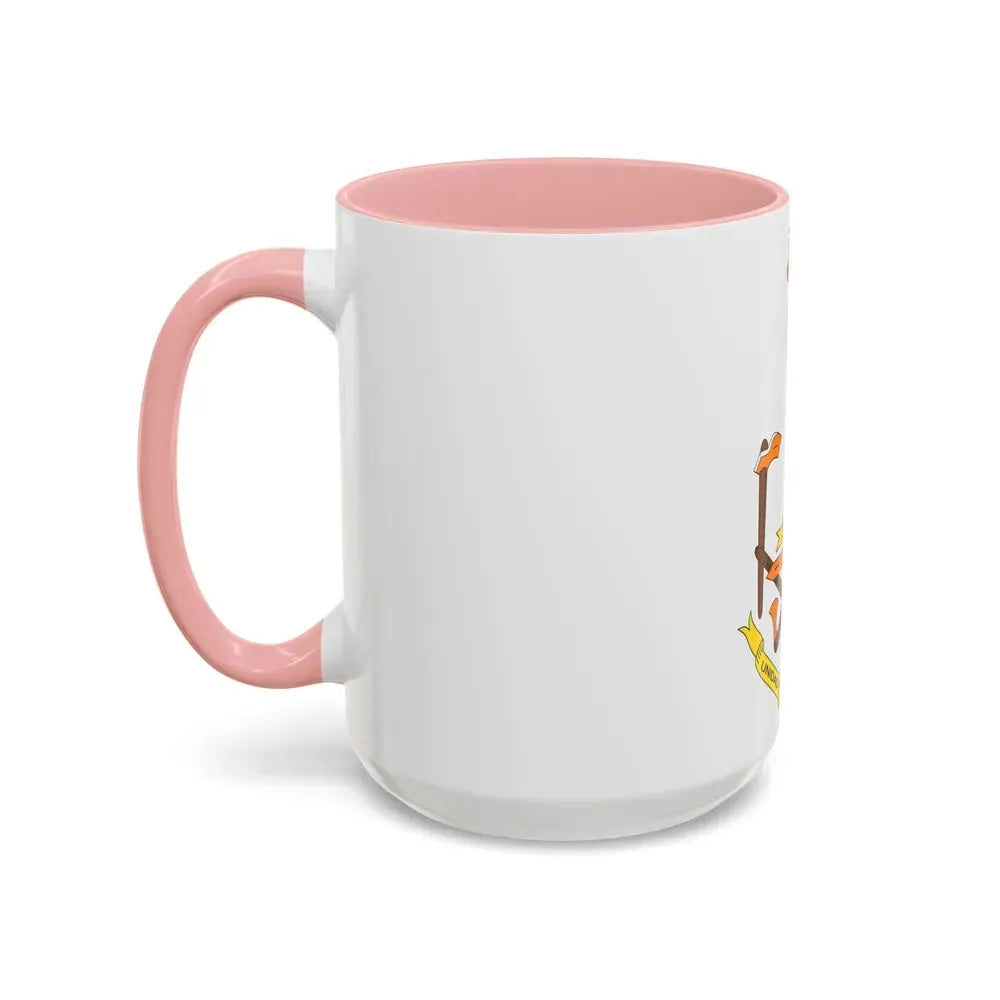 Coat of arms of Equatorial Guinea (1973-1979) - Accent Coffee Mug - Go Mug Yourself