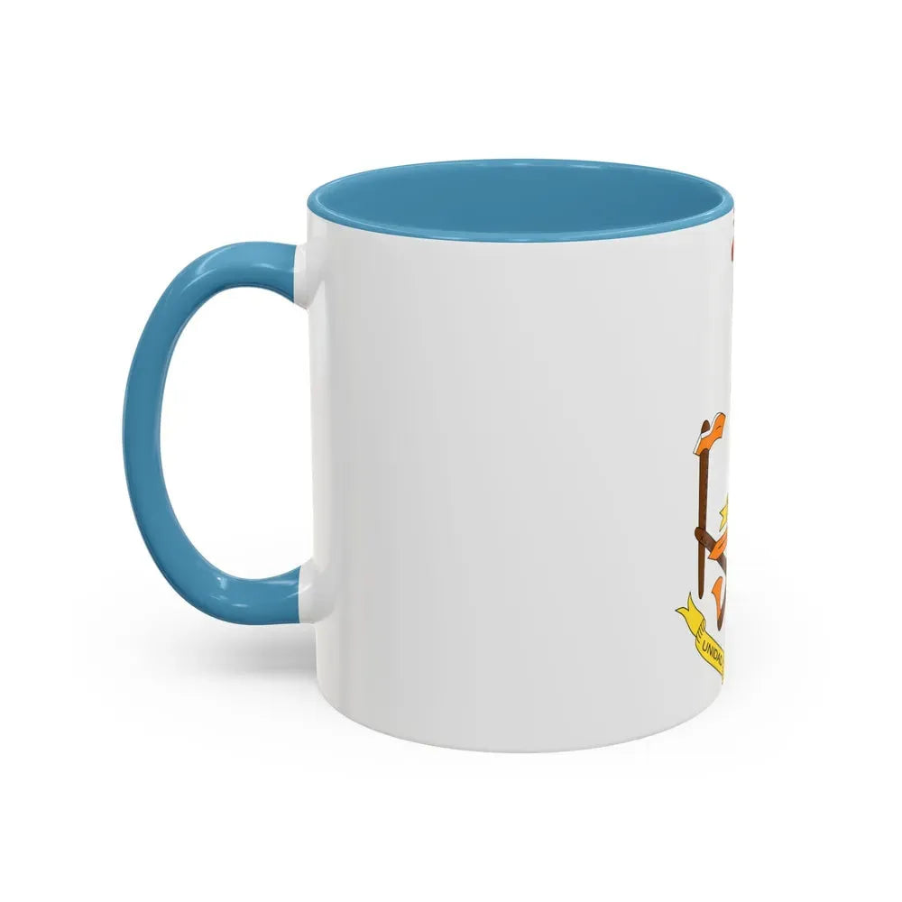 Coat of arms of Equatorial Guinea (1973-1979) - Accent Coffee Mug - Go Mug Yourself