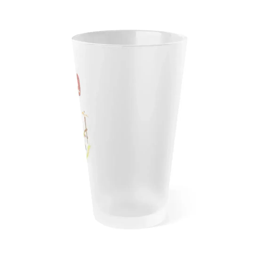 Coat of arms of Equatorial Guinea (1973-1979) - Frosted Pint Glass 16oz - Go Mug Yourself