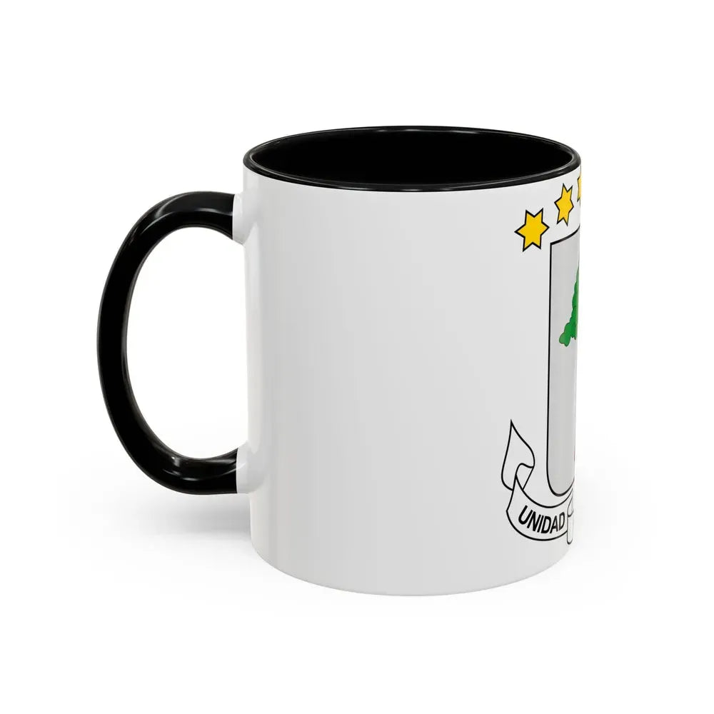 Coat of arms of Equatorial Guinea - Accent Coffee Mug - Go Mug Yourself